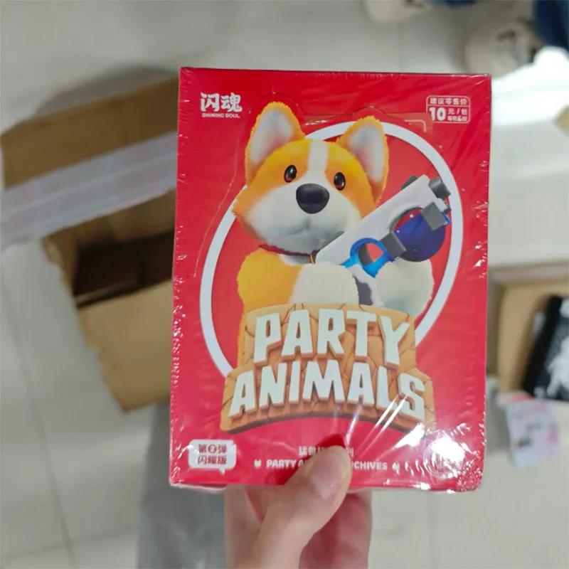 partyanimals-cards-party-animals-monster-archive-collection-card-shining-edition-feeding-program-kids-collection-cards-toy-gifts