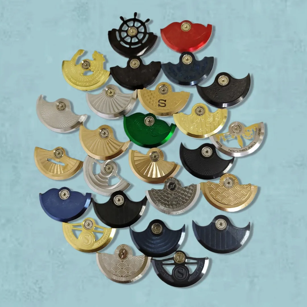 115 Styles NH35 Oscillating Weight Rotors Compatible with NH34 NH35 NH36 NH38 4R35 4R36 6R35 7S26 Movements Replacement Parts