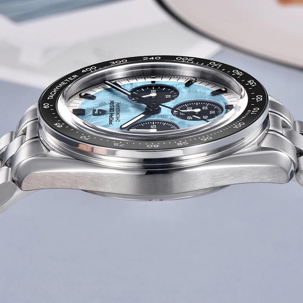 PAGANI DESIGN Men's Watches Luxury Chronograph Quartz Watch Luminous Multifunctional Wristwatch Complete Calendar And Auto Date