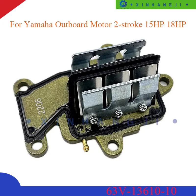 

Герконовый клапан в сборе 63V-13610-10 для подвесного мотора Yamaha, 2-тактный, 15 л.с., 18 л.с., 63 Вт-13610-00, аксессуары для лодок