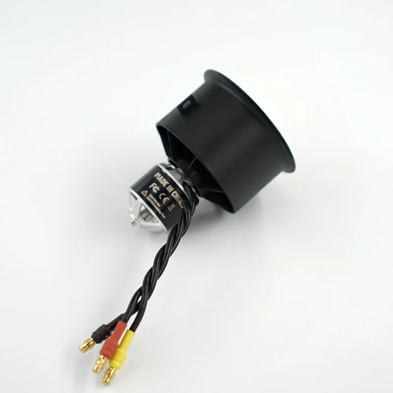 XFLY-MODEL 50mm 12 Blades EDF Ducted Fan with 4S 2627-KV4600 Brushless Outrunner Motor Model Jet Aircraft