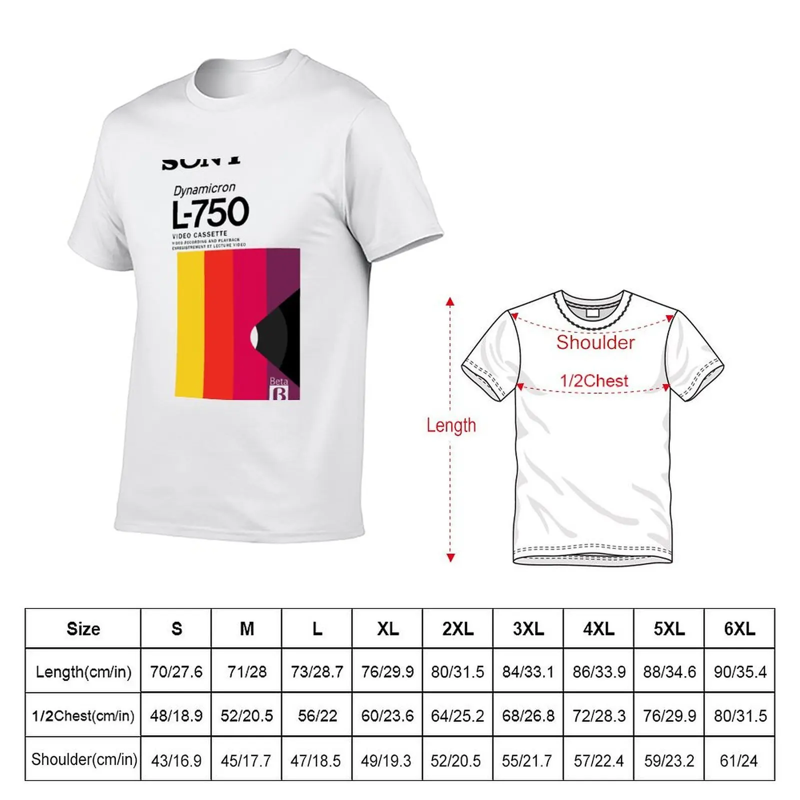 Betamax T-Shirt Outdoor Work Short Sleeve Top view 2