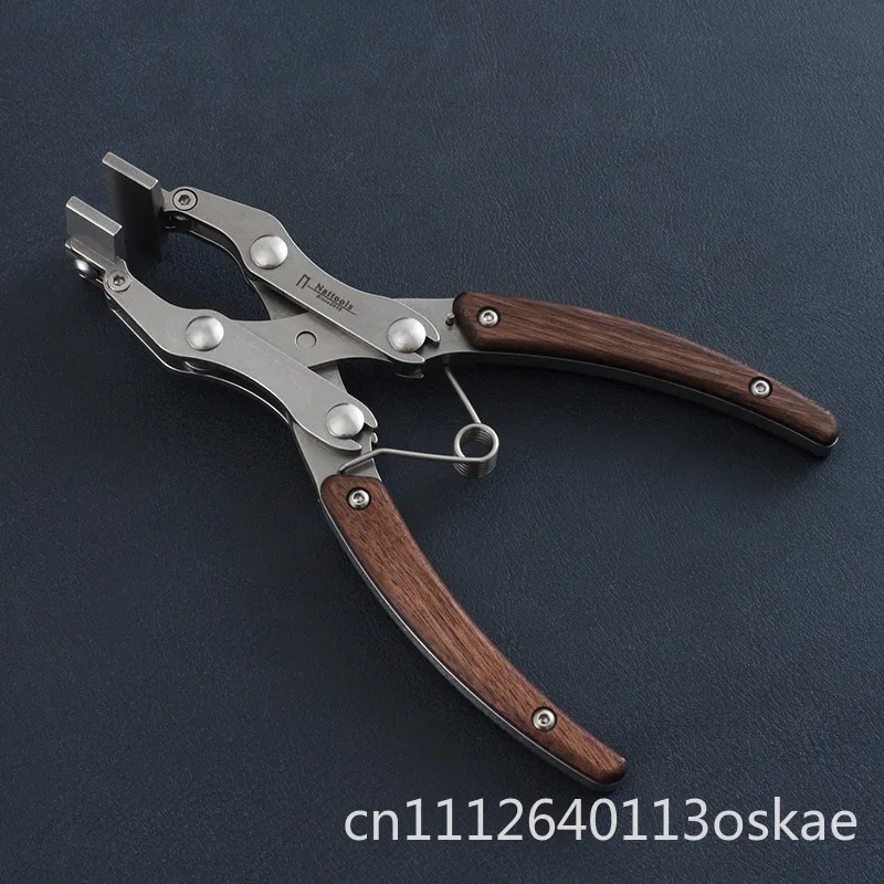 350G, parallel pliers, handmade DIY leather jaw 38mm