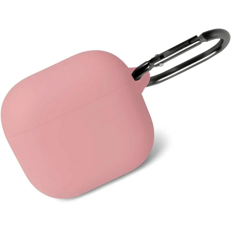 Silikonkapseln 4, Schutzhülle mit Karabiner (Rosa)