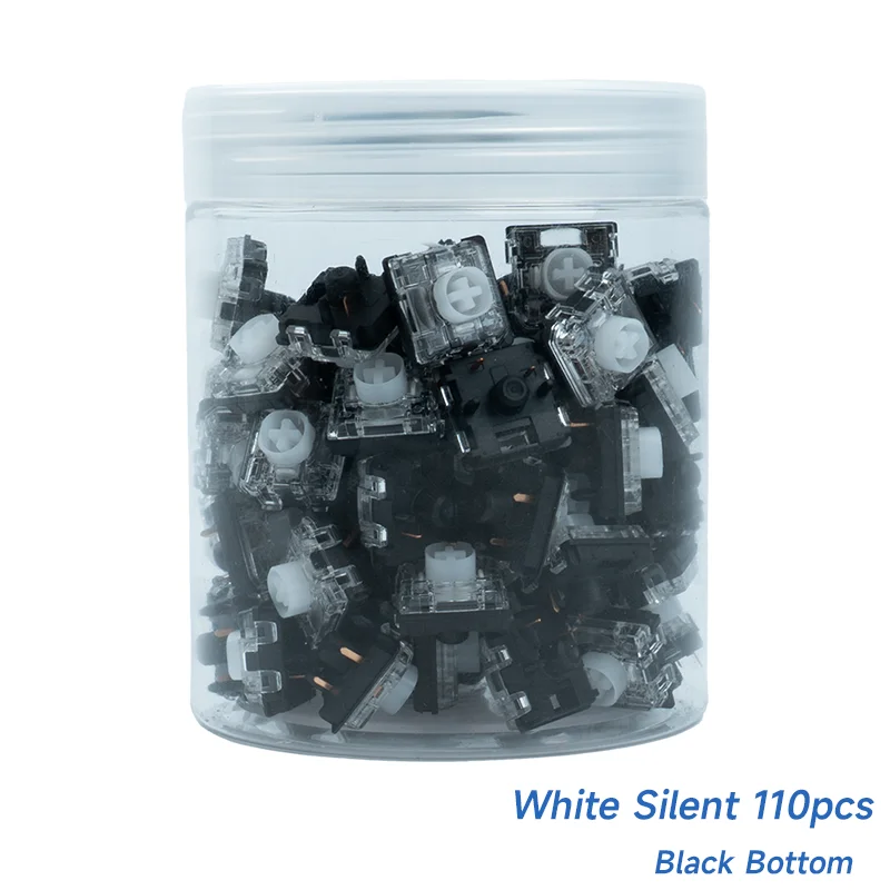 GATERON KS-33 Low Profile 3.0-serie toetsenbordschakelaar, 5-pins mechanische toetsenbordschakelaar, tactiel lineair, voor NuPhy-toetsenborden, gaming.