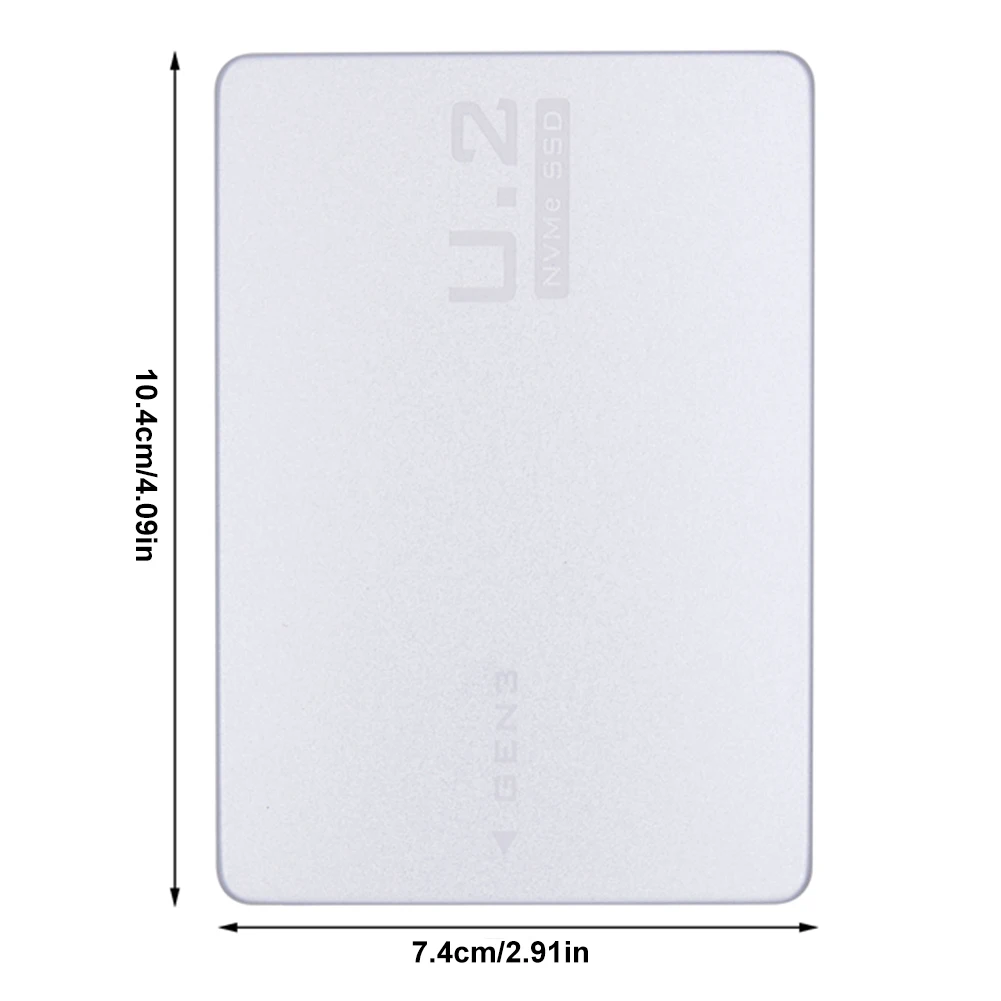 بطاقة محول M.2 SSD إلى U.2 محول PCIe M.2 محول PC-E3.0X4 بطاقة محول القرص الصلب مع حافظة لـ 2230/2242/2260/2280 SSD