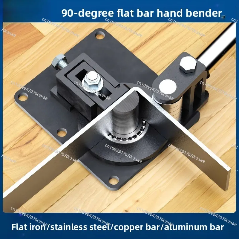 

New Manual Flat Iron Bending Machine 90 Degree Right Angle Bending Machine