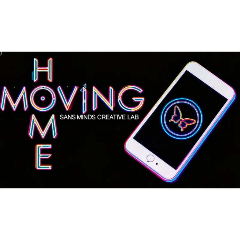 引っ越しマジックトリック 驚くべきクローズアップイリュージョン ストリートマジシャン バー小道具 DVD付き