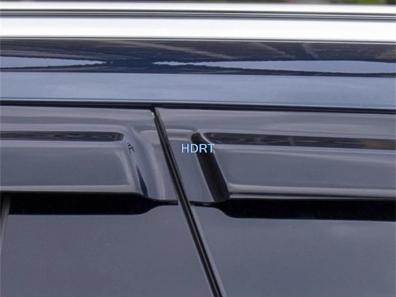 Pasuje do Great Wall GWM Wey 07 2023 + Car Styling Window Visor Markiza Shelter Vent Shade Sun Rain Deflector Osłona przeciwdeszczowa Osłona przeciwdeszczowa — zdjęcie 6