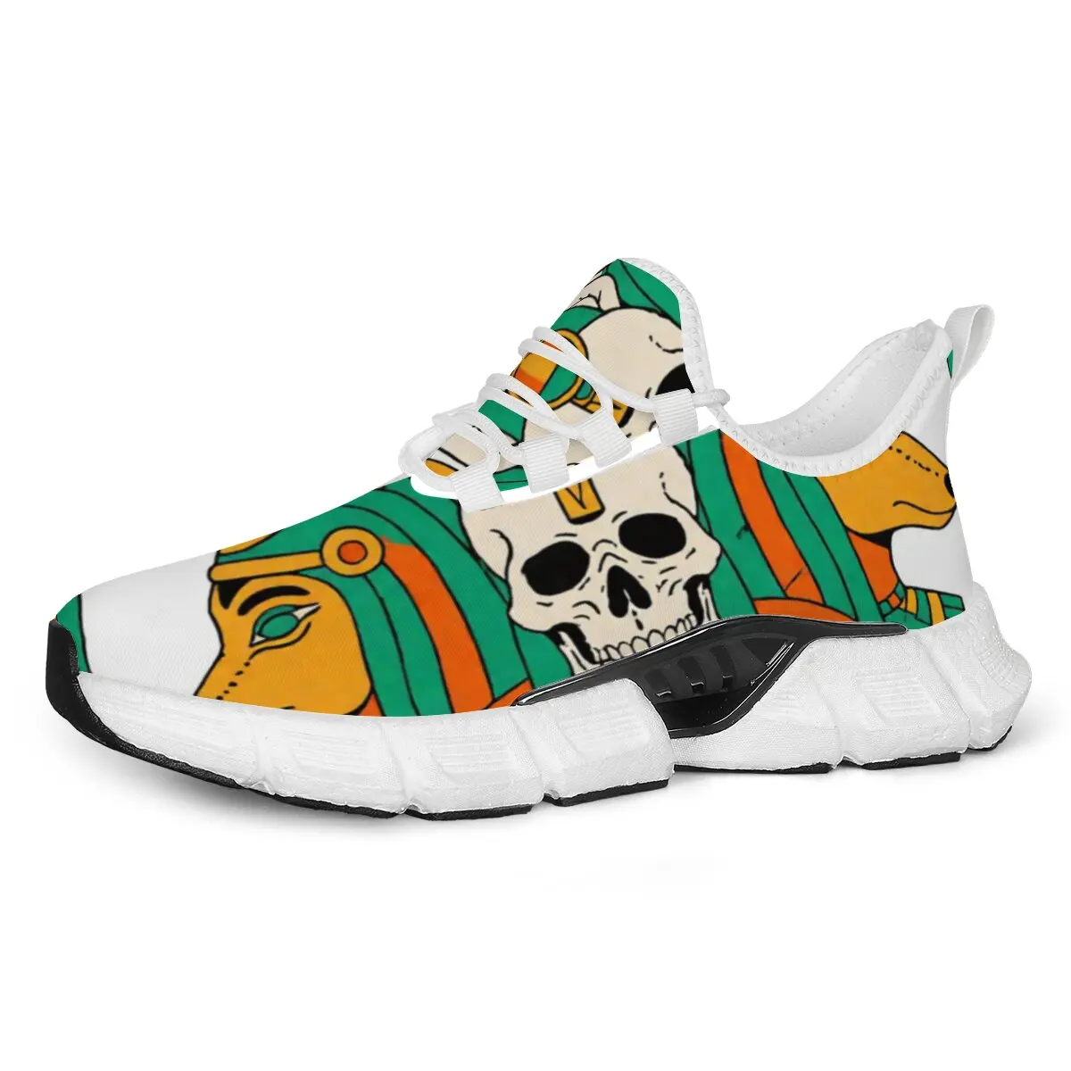 

Забавные мужские кроссовки с тыквой на Хэллоуин, легкие кроссовки с дышащей сеткой, уличные повседневные спортивные кроссовки для мужчин