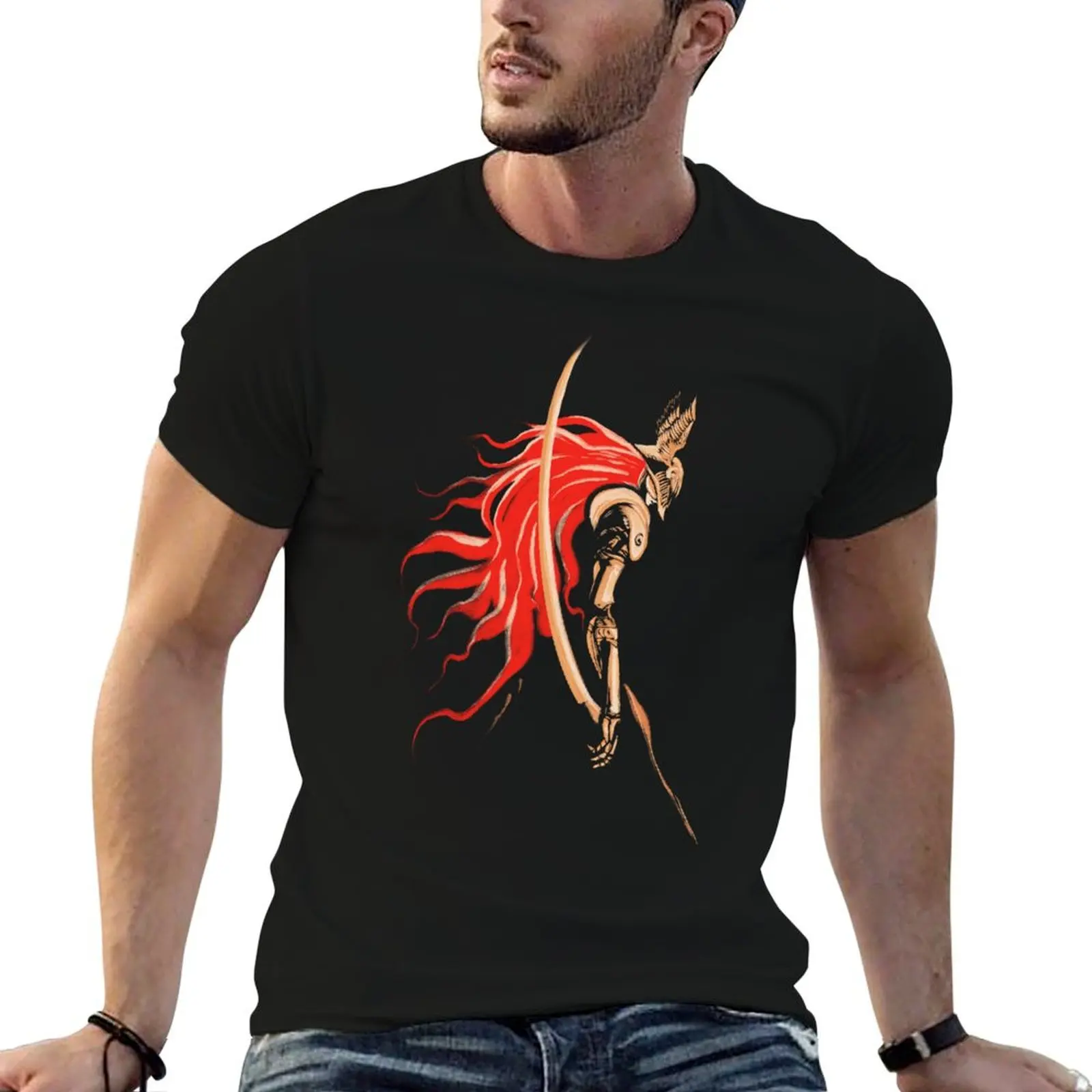 

Malenia's Grace: Handcrafted Tribute to the Blade of Miquella T-Shirt man t shirt luxury cotton t shirts high quality T-Shirt