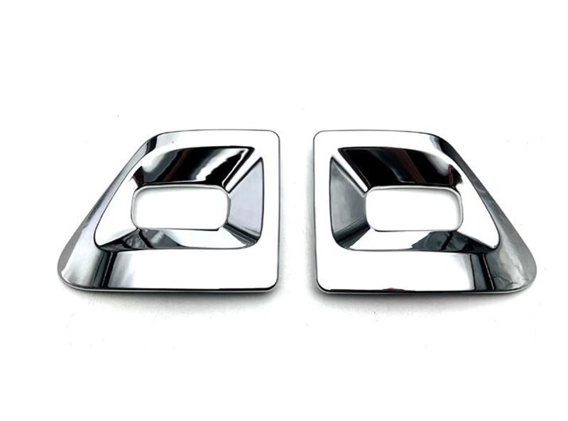 For NISSAN Pathfinder 2022 2023 2024 Car Accessories ABS Chrome Front Fog Light Lamp Cover Trim Molding Bezel Garnish Sticker