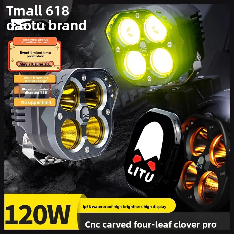 

Прожектор Litu Wrangler tank 300/400 Wrangler Ranger Raptor, передний бампер, вспомогательный прожектор на стойке А