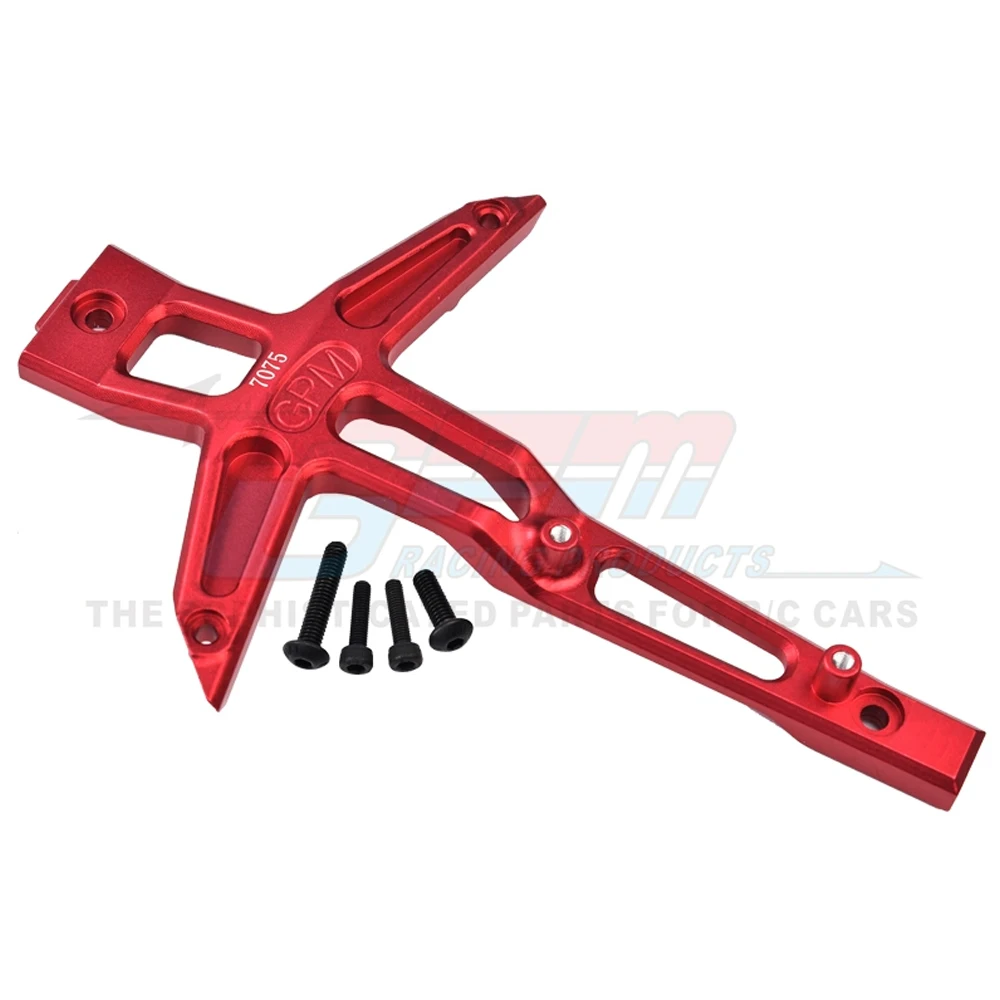 GPM Metal Alloy 7075 Front Chassis Brace Steering Fixed Support 8921  for Traxxas 1/8 MAXX SLASH 6S 1/10 MAXX V2 2.0 4WD RC Car