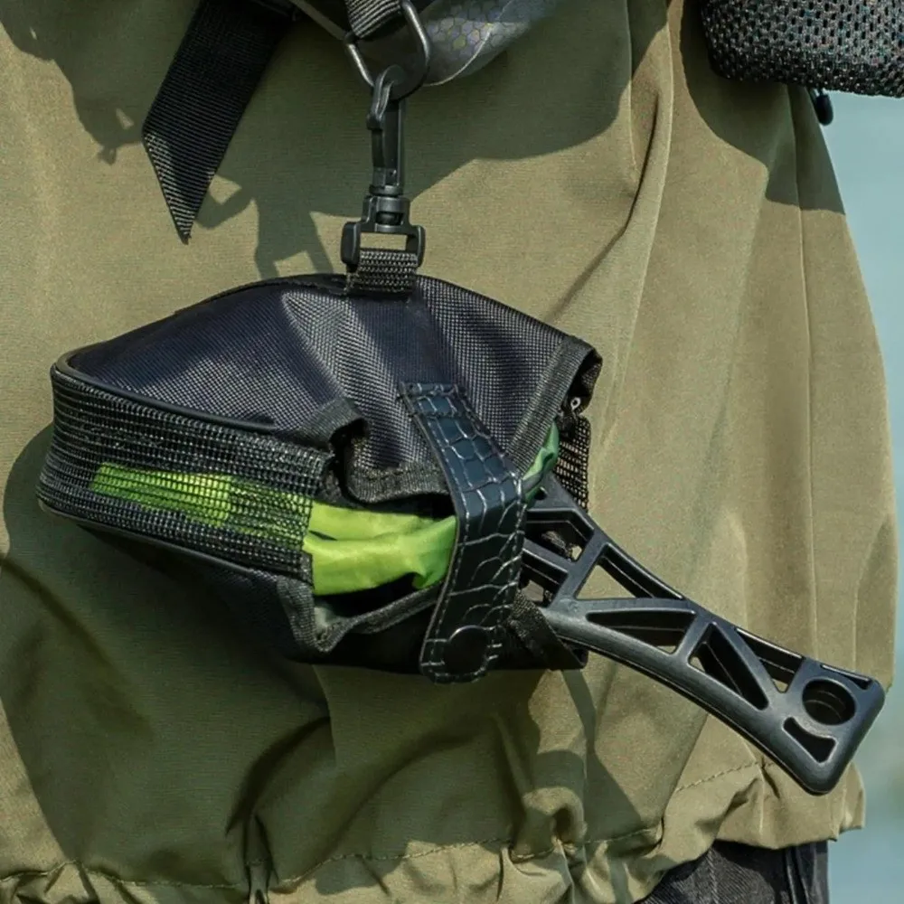 Bolsa plegable para red de pesca con aro acero al carbono - imagen 5