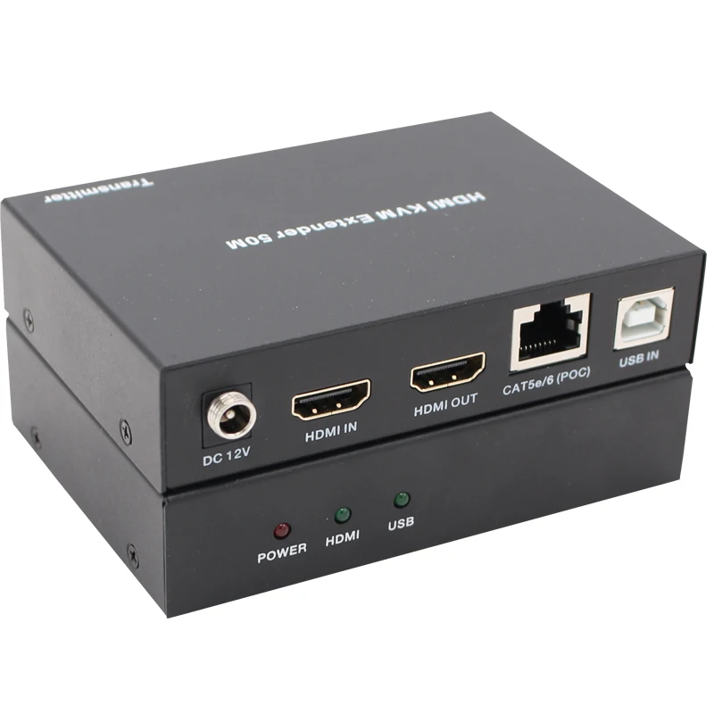 HDMI/USB KVM Extender 50m over a single Cat5e/6 cable with zero latency