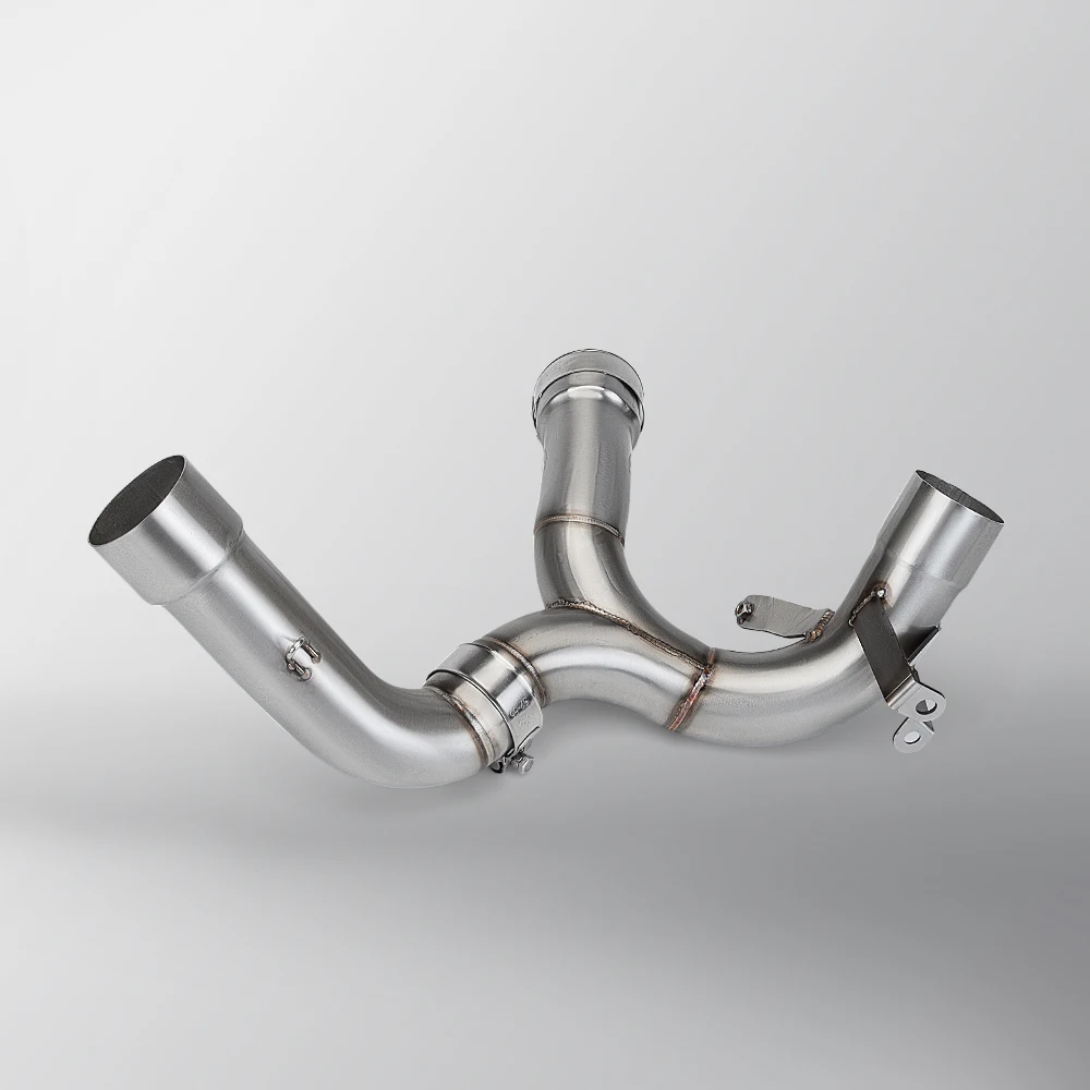 

Motorcycle Exhaust Link Pipe For Multistrada 1200 / S 2010 2011 2012-2014 MTS 1200 Escape