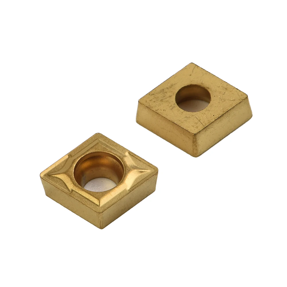 10pcs CCMT060204 HM Carbide Inserts for CNC Lathe Tools with YBC251 Grade for Turning Operations on Steel Alloys