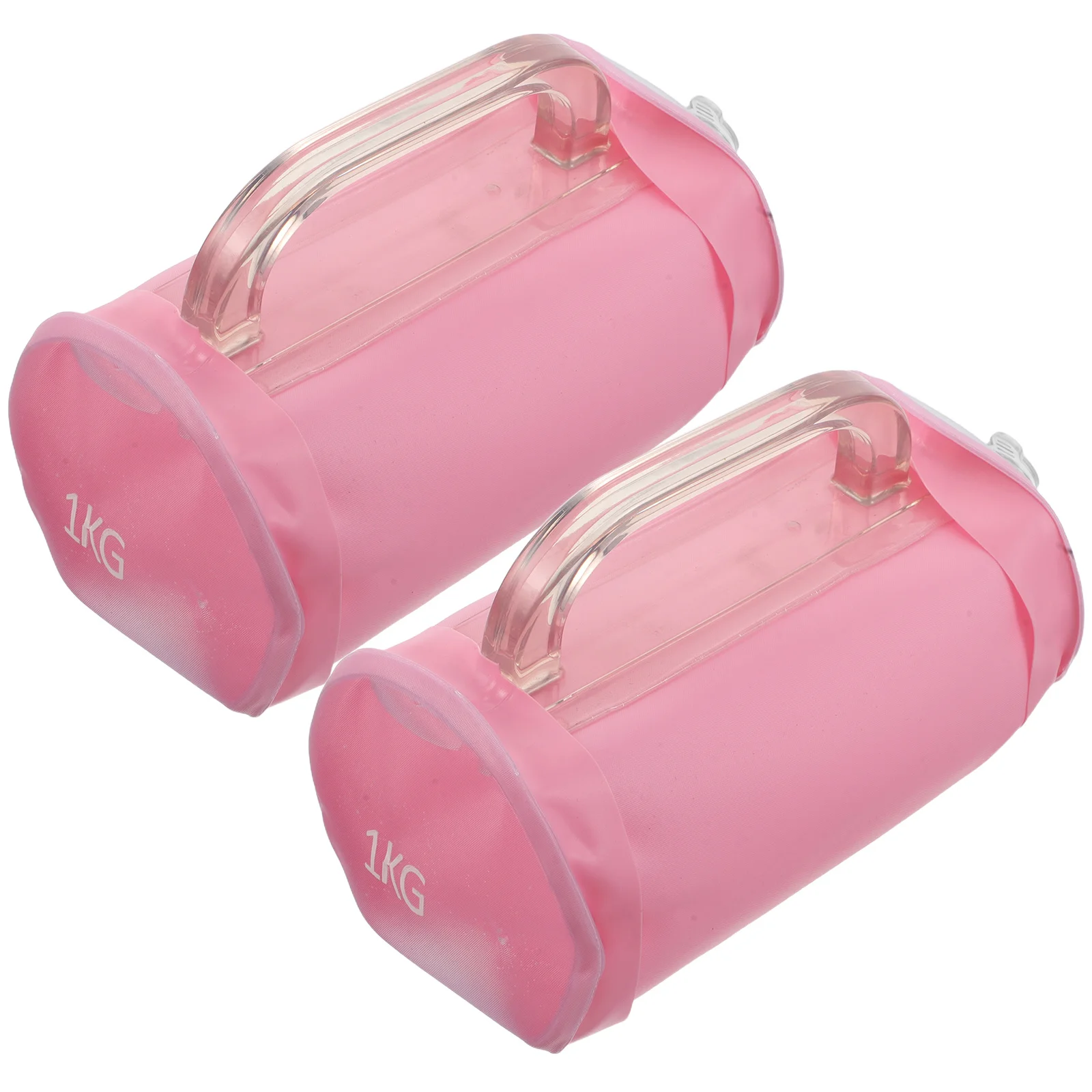 2 قطعة الدمبل المملوءة بالماء القابل للتعديل تشكيل الجسم الأسلحة الخصر ممارسة آمنة على الأرض 2 كجم قدرة الأوزان لصالة الألعاب الرياضية المنزلية #3