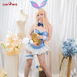 UWOWO Marin Kitagawaa Cosplay Marinn Kitawaa Bunny Women Cosplay Costumes Halloween Cosplay Outfit Headband Bodysuit