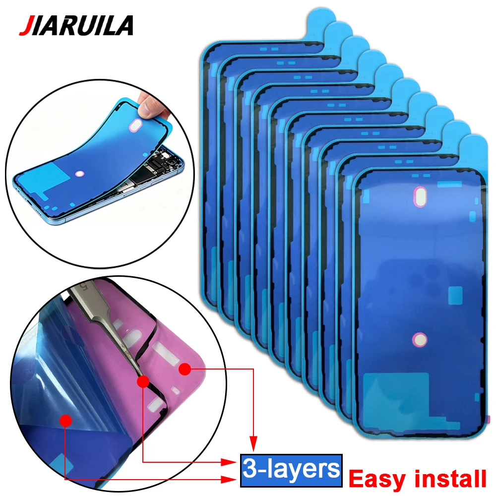 1Pcs，Back Cover Glass Housing Waterproof Seal Sticker For iPhone 14 Plus 15 16 Pro Max 17 Air Phone Repair Tape Parts image 6