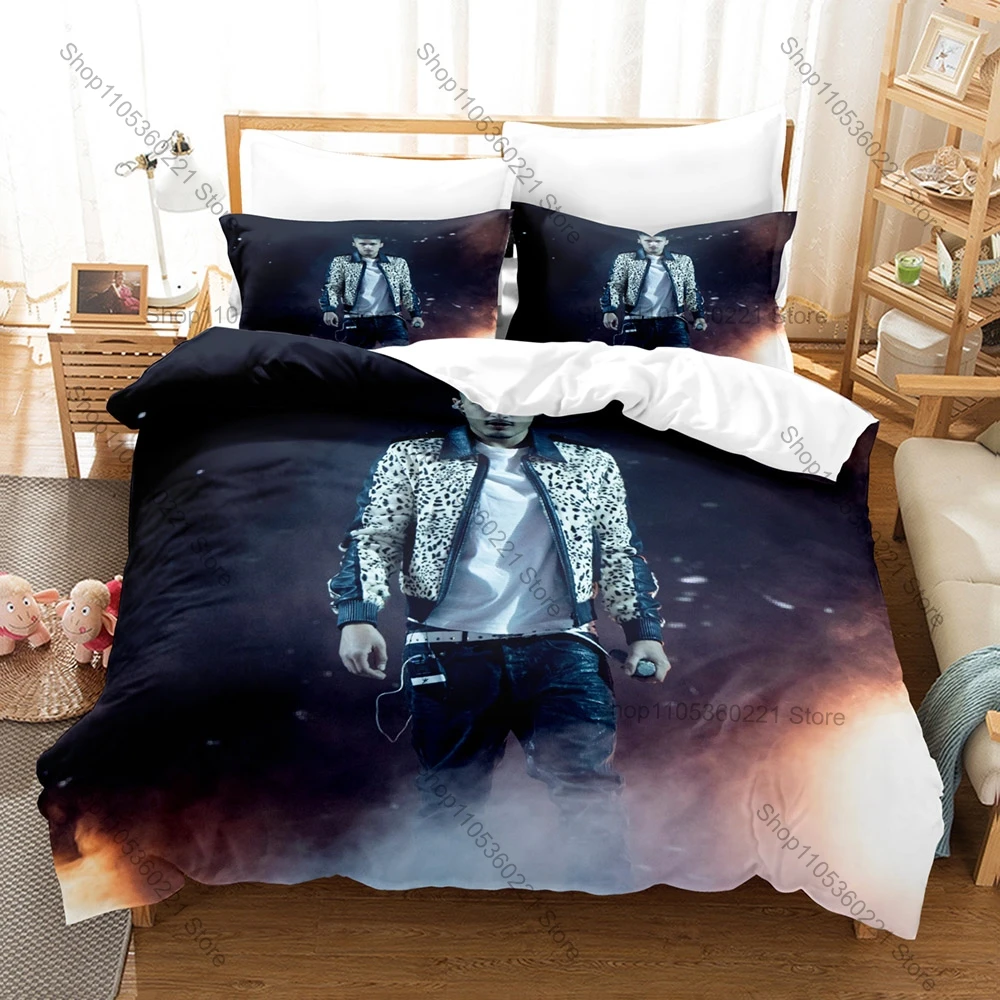 Cool Fakemink Themed Duvet Cover + 2 Pillowcases, Terrified London’s Saviour Album Graphic Bedding Set Home Dorm Decor