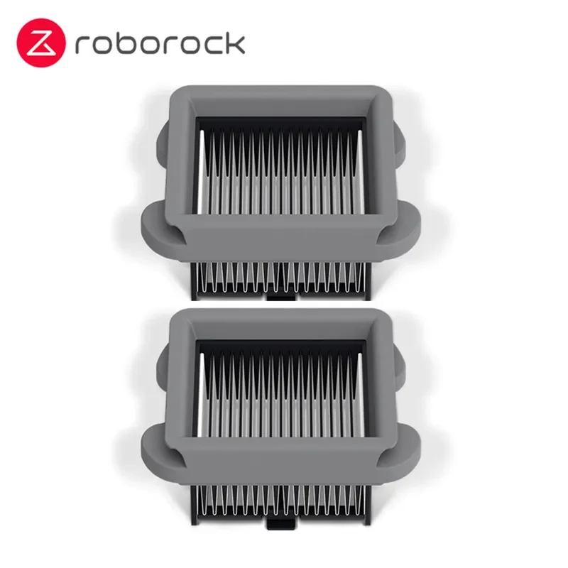 قطع غيار ملحقات أصلية حامل فرشاة رئيسي قابل للفصل فلتر قابل للغسل للمكنسة الكهربائية الذكية Roborock Dyad الرطبة والجافة
