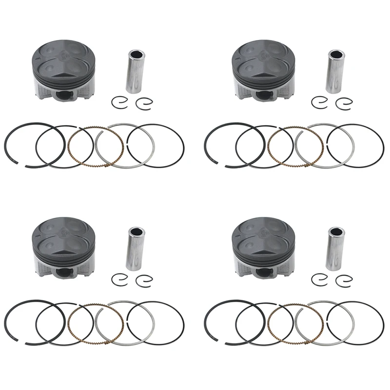 

1/4 Sets Motorcycle Engine Parts Piston Rings Kit Bore STD Size 56mm ~ 57mm For YAMAHA FZR400RR SP 3TJ FZ400 4YR 3TJ-11631-00-00