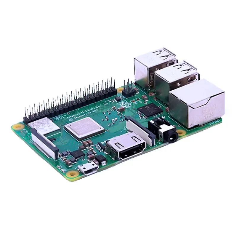 Raspberry Pi 3 modello B kit muslimwifi BT Gigabit Ethernet Poe alimentatore opzionale per custodia in ABS per RPI 3 B Plus