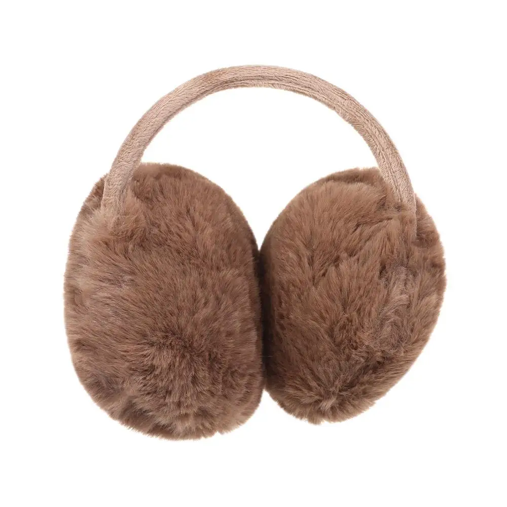 Winter Warm Ear Muffs Fluffy Cozy Plush Thicken Warm Earmuffs Outdoor Casual Soft Ear Protection Ear Muffs Men Women Earflaps