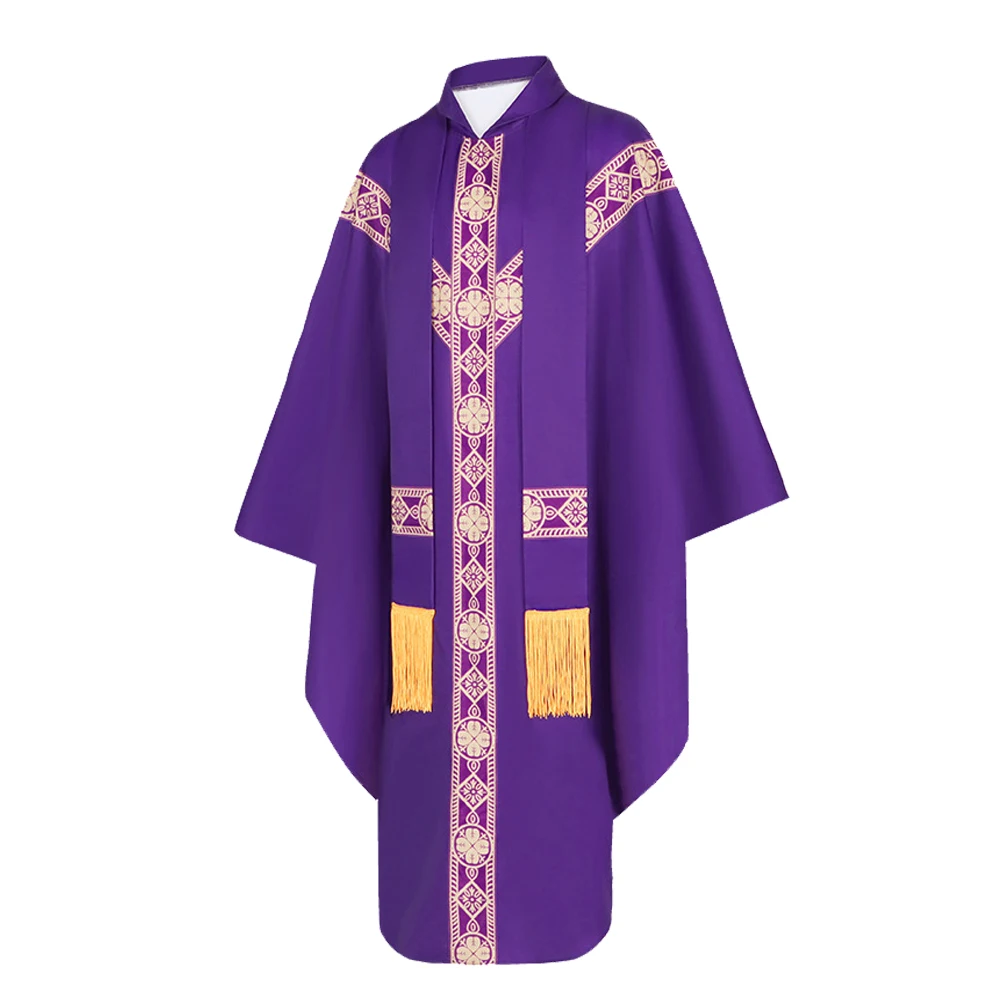 Catholic Priest Chasuble Church Mass Vestment Robe