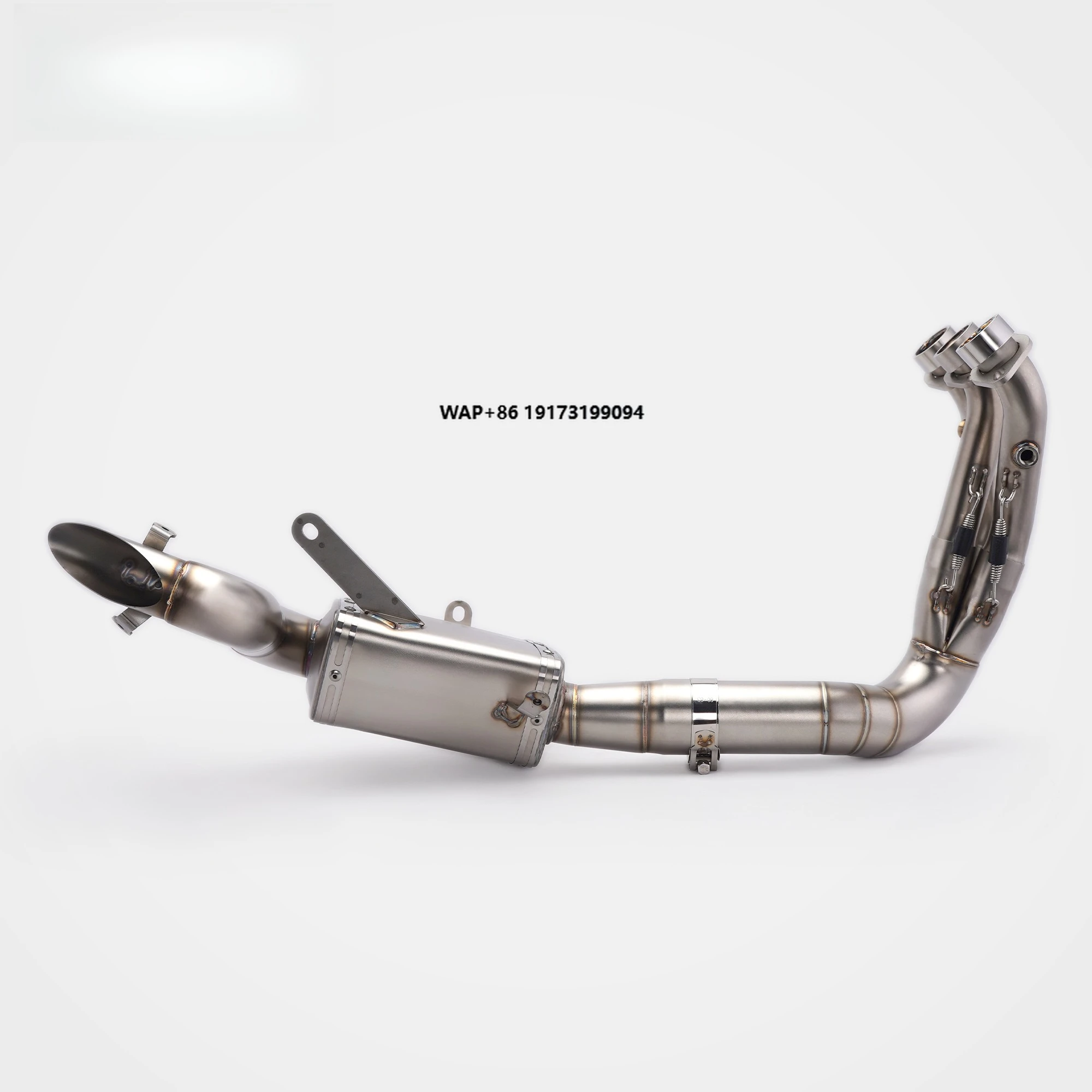 For zontes 703rr exhaust Valved Stainless Steel Under-Mount Full Exhaust System OEM-Style Straight-Through Street Riding OEM ODM