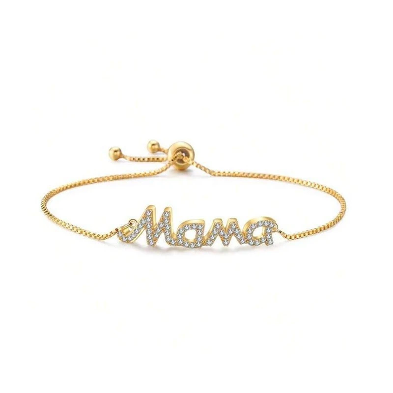 Fashion Zircon Endless Love Infinity Bracelets For Woman Crystal Chain Bracelets Adjustable Party Jewelry Valentine\'s Day Gift