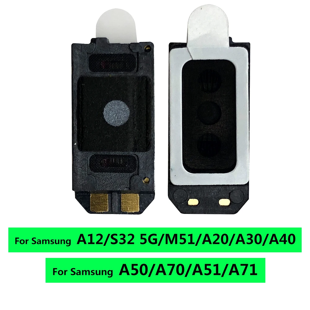 2Pcs,NEW For Samsung A10 A12 A20 A30 A50 A50S A51 A70 A70S A71 M51 A30S A90 A32 4G 5G Ear Earpiece Speaker Flex Replacement Part