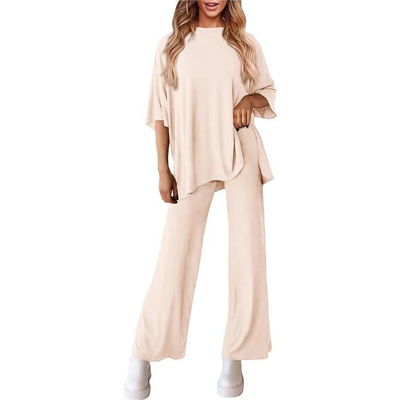 

ABP-Женский модный повседневный костюм из двух предметов, одежда для путешествий и отпуска