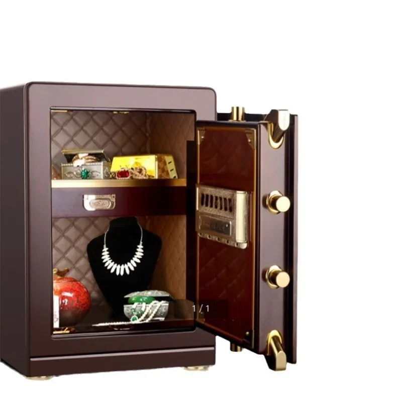 

Password Fingerprint Safe Household Anti-theft Household Heavy Duty Password Box FDG-A1D-60A3 Safe