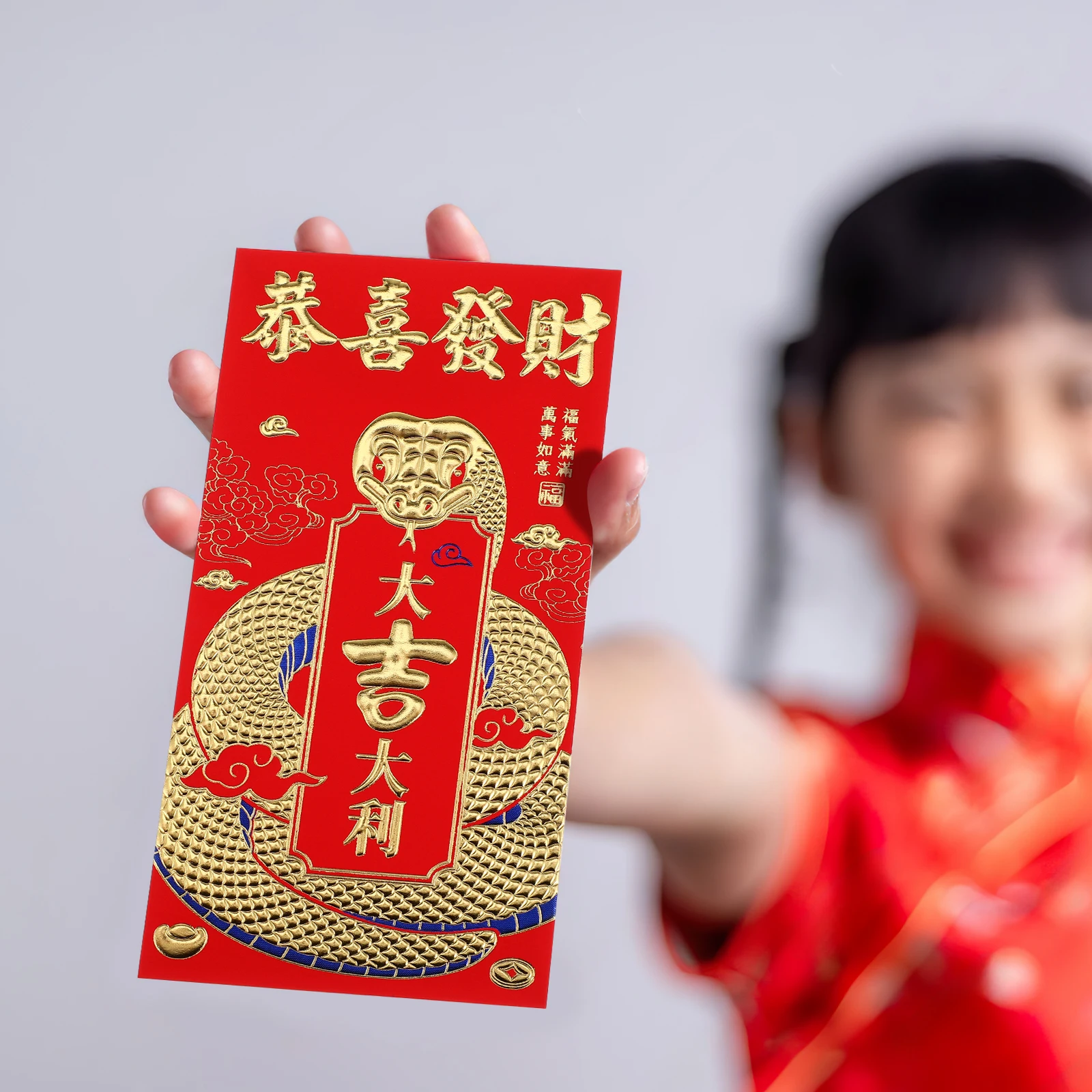 

18 Pcs Snake Year Red Envelopes Chinese New Year Money Envelope Set Lunar Festival Cash Gift Packaging Supplies