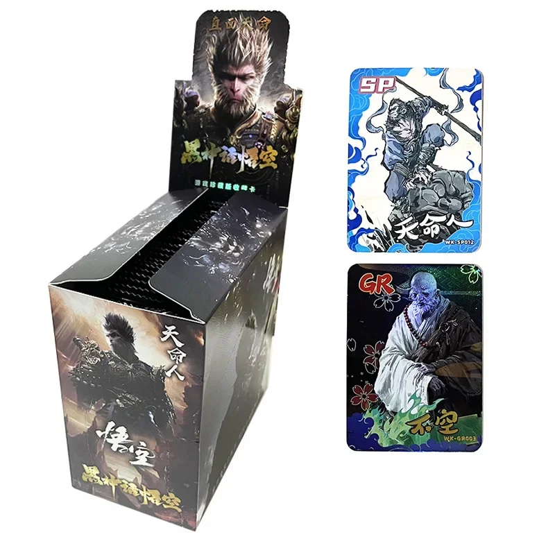 

Новая игра Black Myth Wukong, коллекционная карта Sun Wukong Tiger Pioneer Beauty Snake Akiri Monkey Black Bear Monster, ролевые игрушки в подарок