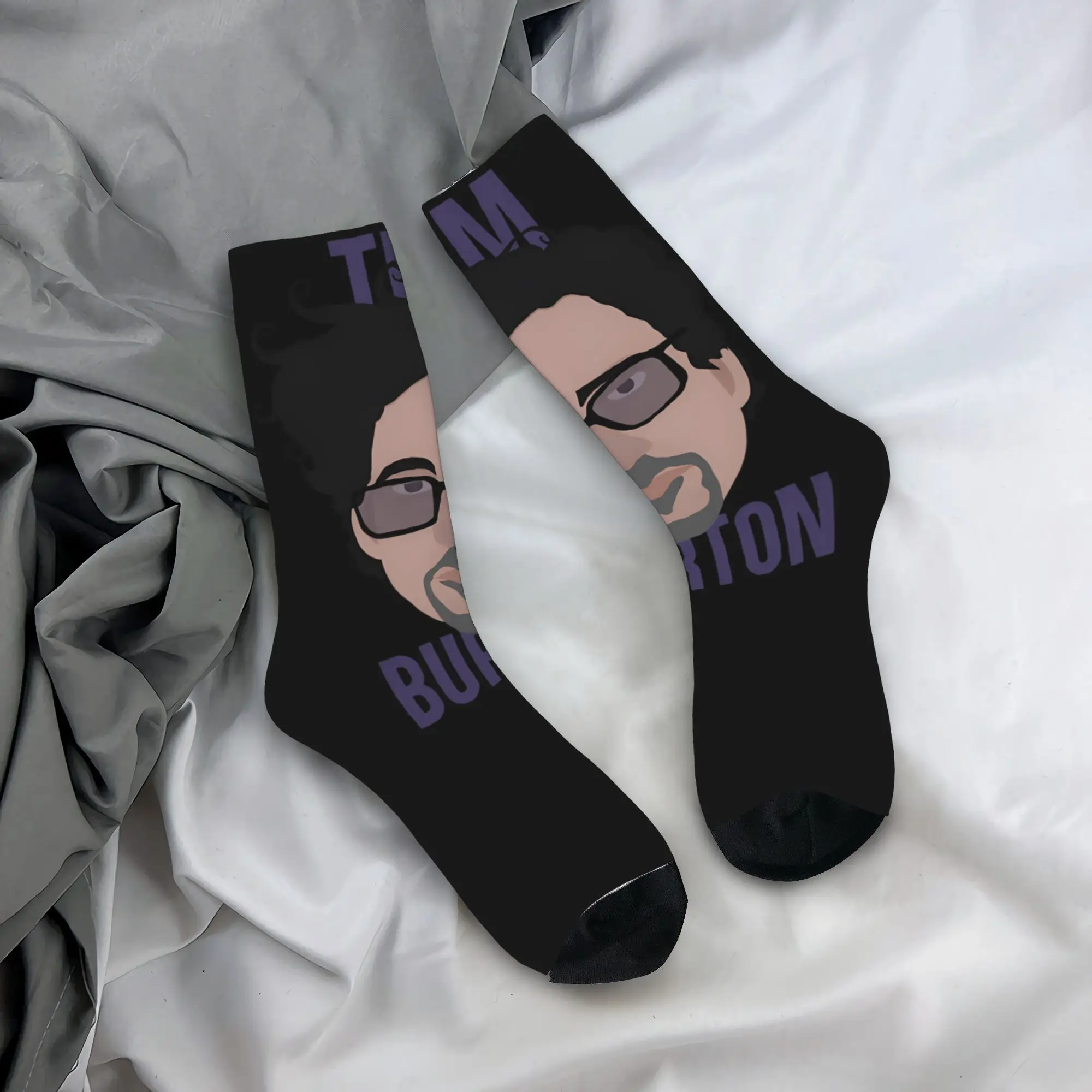 

Tim Burton Socks Head Pattern Stockings Anti Skid Adults Men Socks Comfortable Winter Trendy Outdoor Socks