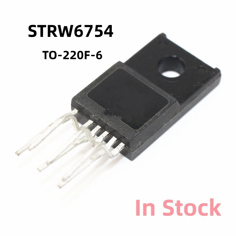 10PCS/LOT STRW6754 STRW6754A W6754 TO-220F-6 Power management chip In Stock