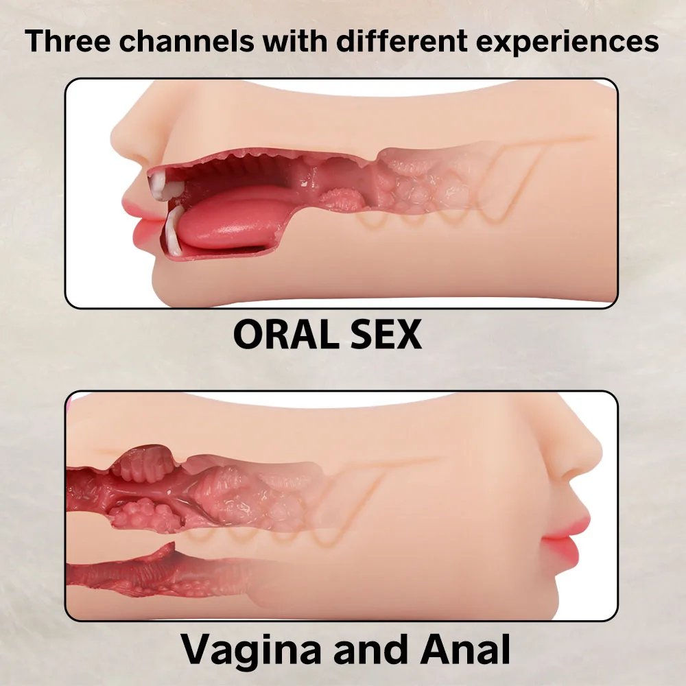 مهبل اصطناعي ألعاب جنسية للبالغين والرجال الموزه الذكور تحفيز القضيب الاستمناء مهبل جيب مهبلي واقعي #4