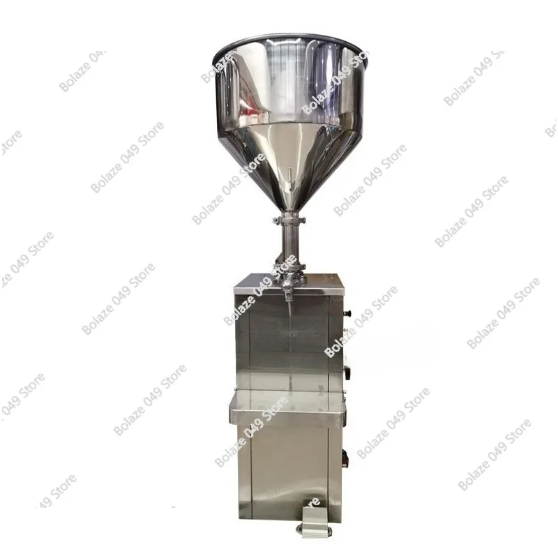 

Vertical Pure Electric Semi-Automatic Filling Machine - Precise Quantitative Equipment for Skincare Paste & Liquid