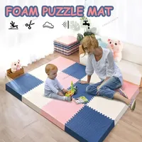 16Pcs Thickness 2.5cm Baby Play Mat Baby Toys 30x30cm Crawling Mat Soft Comfortable Baby Mat Foam Puzzle Play Interlocking Mats