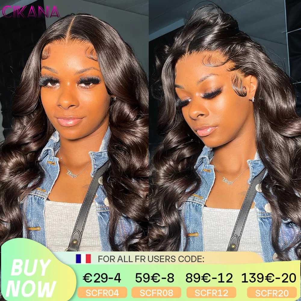 Body Wave Wear And Go Glueless Human Hair Wigs 5x5 Lace Closure Wigs For Women Ready To Go 6x4 Glueless Lace Closure Wigs Cikana