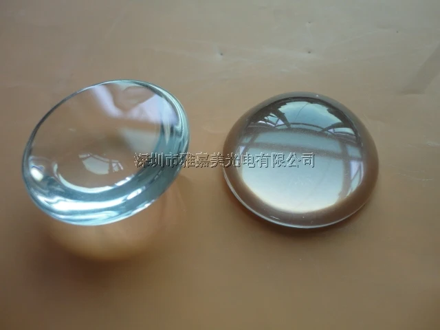 Glass lens Diameter 25MM 27MM 28MM 30MM 35MM 40MM Plano convex optical lens ,High temperature resistant LED lens