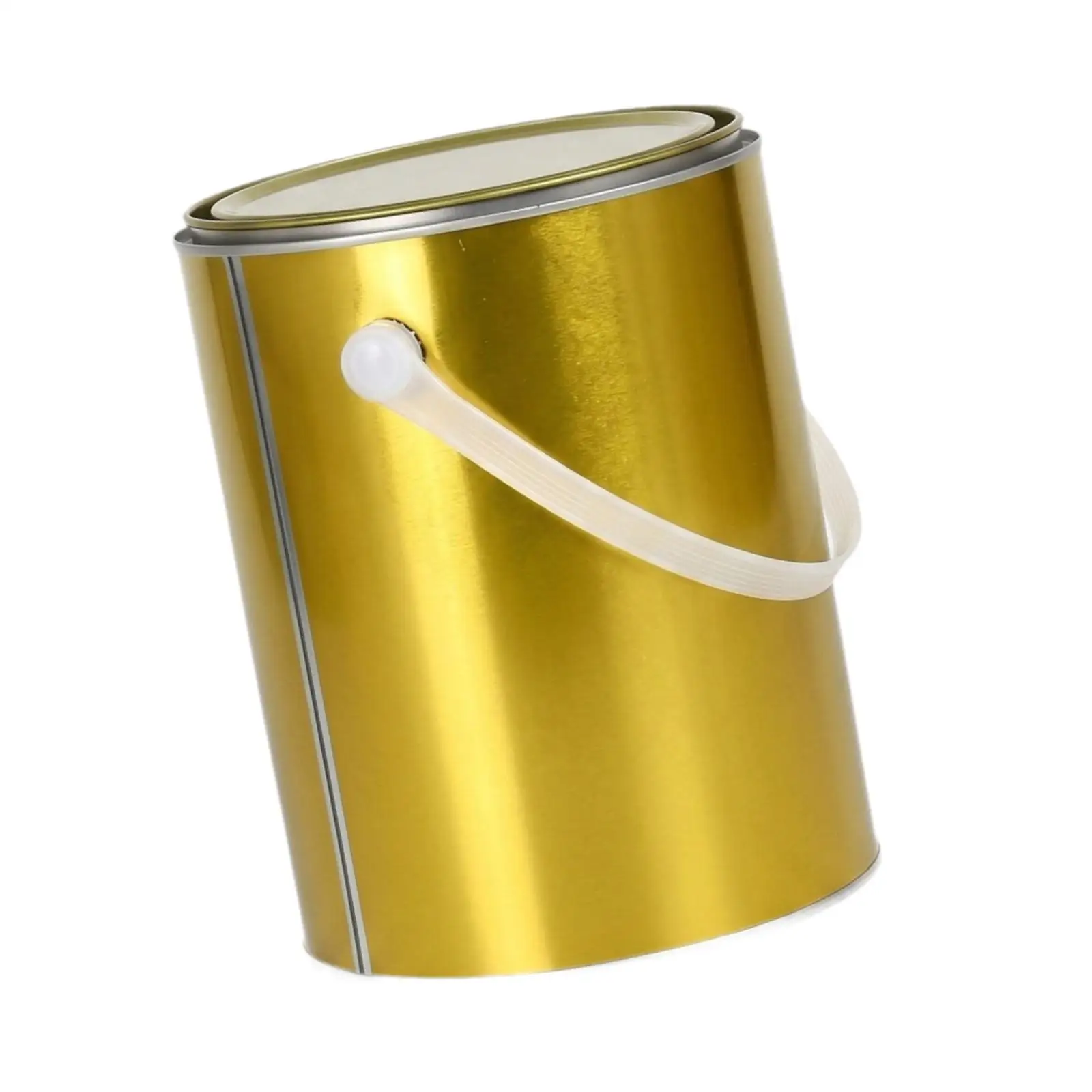 Durable Iron Paint Can Metal Bucket with Lid for DIY Art Home Renovation and Craft Storage Solutions