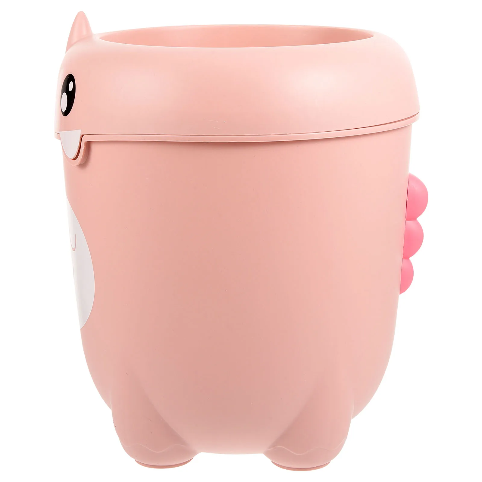 

Cartoon Dinosaur Trash Can Creative Rubbish Bin Lidless Waste Paper Basket for Home Office Room 's Room Trash Can