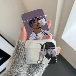 Rapper 2pac Tupac Shakur Gemälde Kopfhörer hülle für Airpods 3 drahtlose Kopfhörer abdeckungen für Air Pods Pro 2 1 Zubehör Fundas