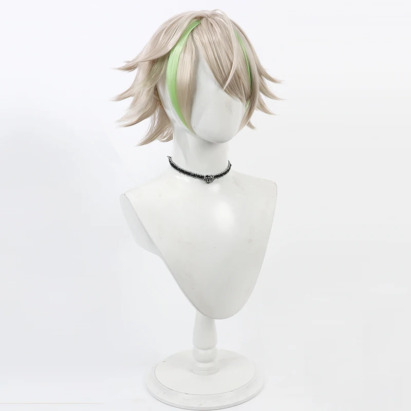 Ryui Shiramitsu Toi Shiramitsu L4mps in 18TRIP Game Cosplay Prop Man Hair Wig Adult Gift Holloween Roleplay Comic Con Customized