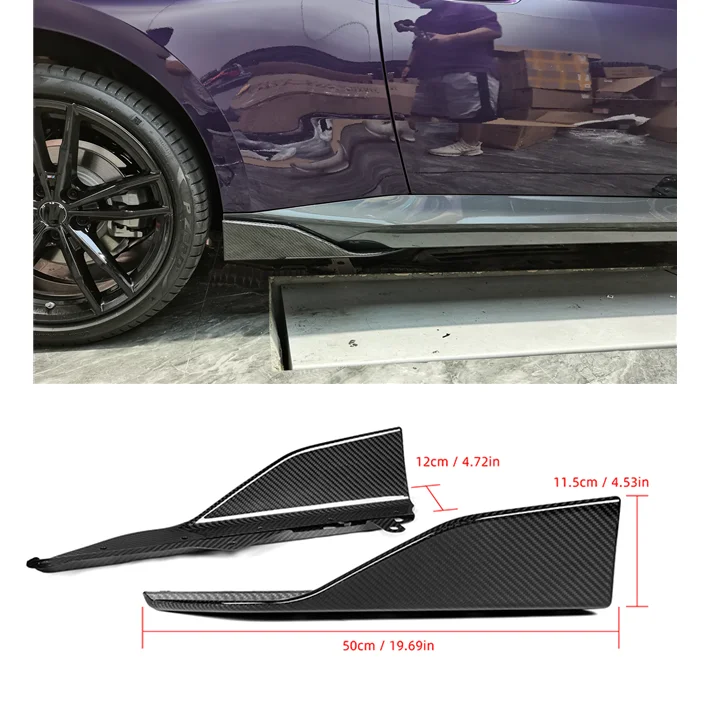

100% Dry Carbon Side Bumper MP Style Side Skirts for 2 Series G42 M235i 2022+ Side Skirtscustom